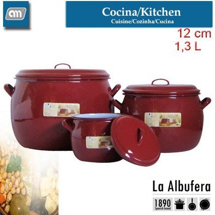 OLLA 12CM 1,3L ABOM VITRI CLASICA [LA ALBUFERA]