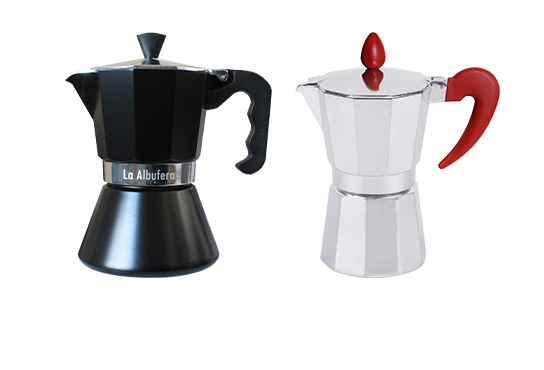 12 CAFETERAS / JUEGOS INOX