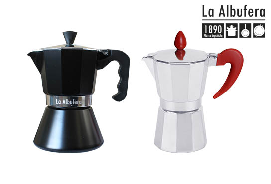 12 CAFETERAS / JUEGOS INOX