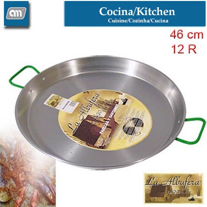 PAELLA 46 CM 12 P POLISHED [LA ALBUFERA]