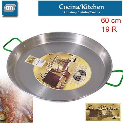 PAELLA 60 CM 19 P POLISHED [LA ALBUFERA]