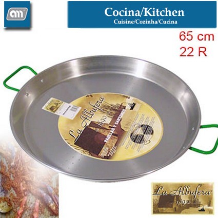 PAELLA 65 CM 22 P POLISHED [LA ALBUFERA]