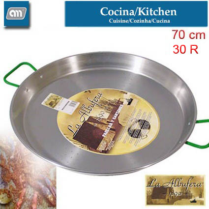 PAELLA 70 CM 25 P POLISHED [LA ALBUFERA]