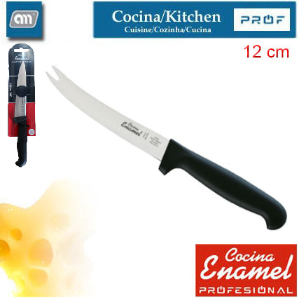 BLISTER CUCHILLO QUESO 12 CM CHEF [ENAMEL PROF]