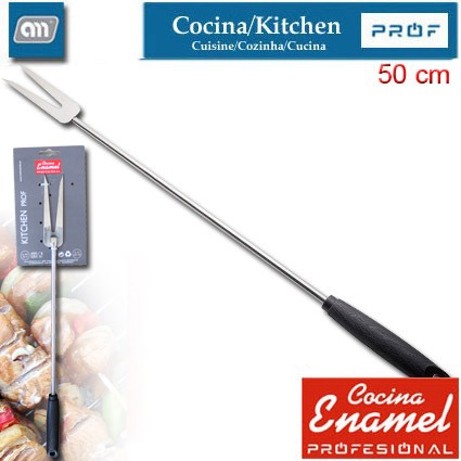 BLISTER STAINLESS FORK 50 CM [ENAMEL PROF]