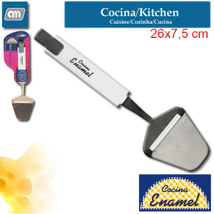 BLISTER CORTA QUESO 26X7,5 CM INOX HOME [ENAMEL]