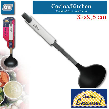BLISTER CAZO SOPA 32X9,5 CM HOME [ENAMEL]