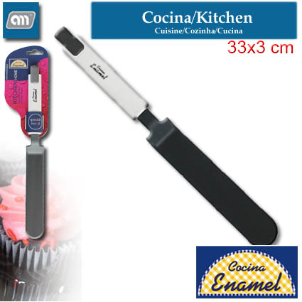 BLISTER PALA/ESPATULA 33X3CM CREPES HOME [ENAMEL]