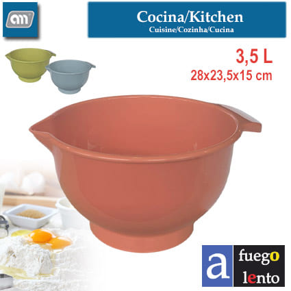 BOL MEZCLADOR 3,5L C/ASA [A FUEGO LENTO]