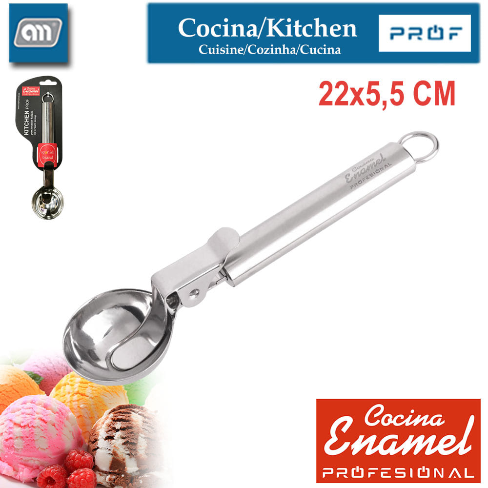 PORCIONADOR DE HELADO [ENAMEL PROF]