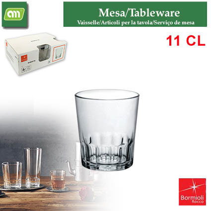 PACK 6 VASO 11CL CARAJILLO SABOYA 8 TENS BORMIOLI