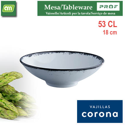 BOWL 18 CM INK CORONA