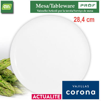 PLATO LLANO COUPE 28,4 CM ACTUALITE CORONA