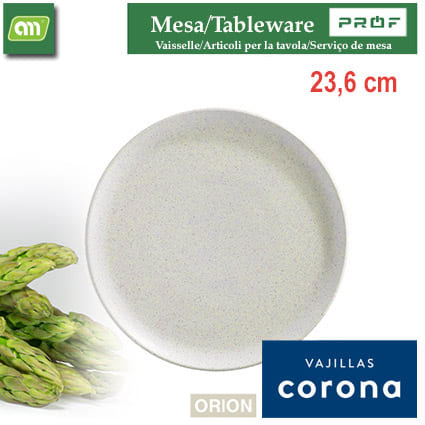 PLATO LLANO COUPE 23,6CM ORION COSMOS CORONA