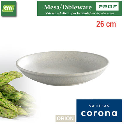 PLATO HONDO COUPE 26 CM ORION COSMOS CORONA