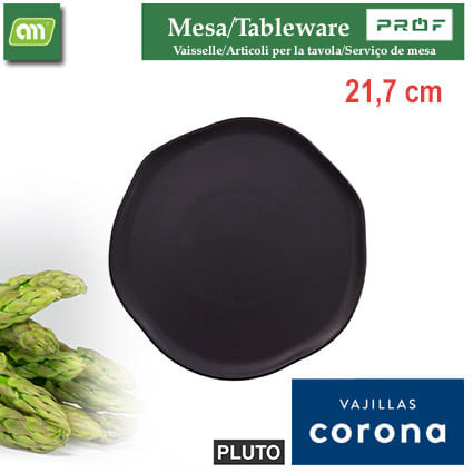 PLATO LLANO ANCESTRAL 21,7CM PLUTO COSMOS CORONA