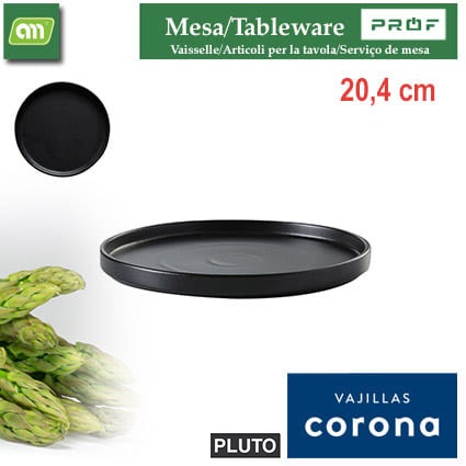 PLATO LLANO RUSTIC 20,4CM PLUTO COSMOS CORONA