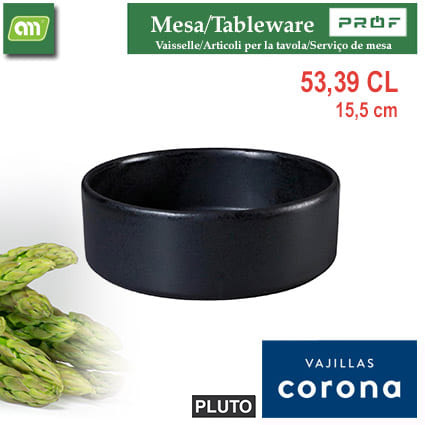 PLATO HONDO RUSTIC 15,5 CM PLUTO COSMOS CORONA