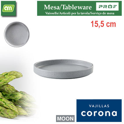 PLATO LLANO RUSTIC 15,5CM MOON COSMOS CORONA