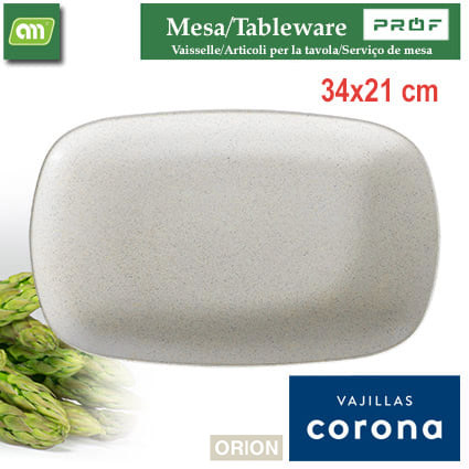 FUENTE RECT 34X21 CM ORION COSMOS CORONA