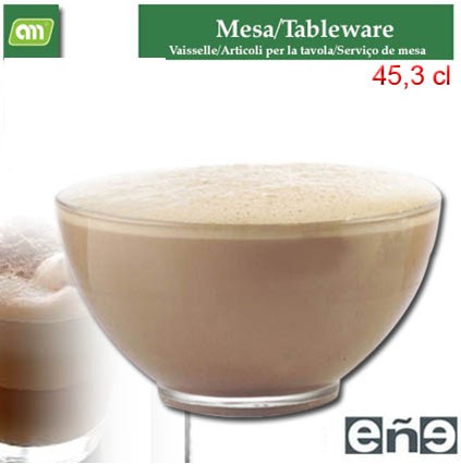 BOL/TAZON VIDRIO 12,5X6,8 CM [EÑE]