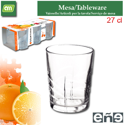 PACK 6 VASO 27 CL MARTHINA [EÑE]