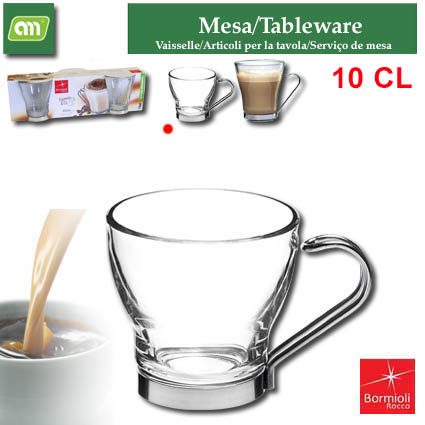 PACK 3 TAZA 10CL OSLO PUNCH TENS BORMIOLI