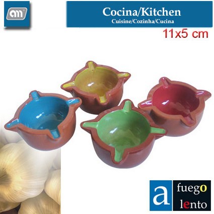 MORTERO 11X5CM MINI COLORES [A FUEGO LENTO]