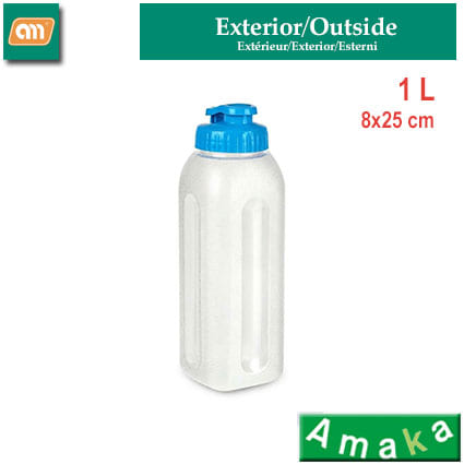 BOTELLA PP 1 L C/BOQUILLA [AMAKA]