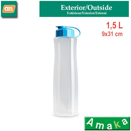 BOTELLA PP 1,5 L C/BOQUILLA [AMAKA]