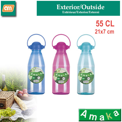BOTELLA TRITAN INF C/ASA 550 ML [AMAKA]