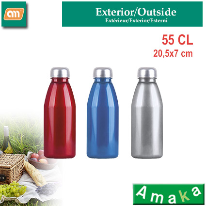 BOTELLA TRITAN INF METALIZADO 550 ML [AMAKA]