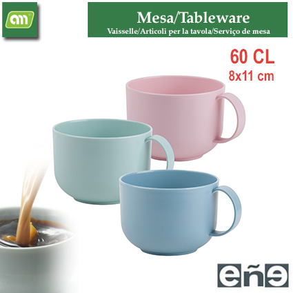 JUMBO 600 ML POLIP COLORES SURTIDOS [EÑE]