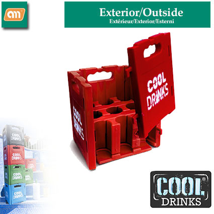 CAJA ENFRIADOR CERVEZA 25 CL ROJO [COOL DRINKS]