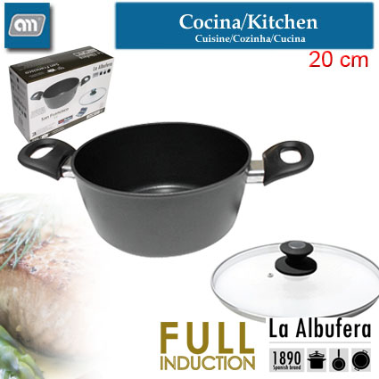 CACEROLA 20 CM ALUM SAN FRANCISCO 2.0[LA ALBUFERA]