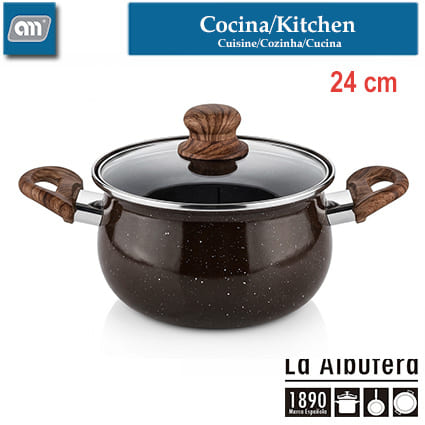 OLLA 24 CM VITRI DAKOTA [LA ALBUFERA]