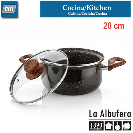 CACEROLA 20 CM VITRI DAKOTA [LA ALBUFERA]
