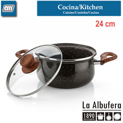 CACEROLA 24 CM VITRI DAKOTA [LA ALBUFERA]