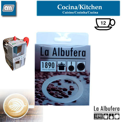 JUNTA CAFETERA RAFFAELLA 12 TAZAS [LA ALBUFERA]