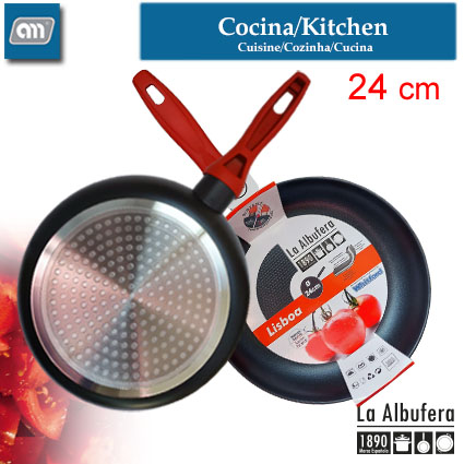 SARTEN 24 CM ALUM INDUCC LISBOA [LA ALBUFERA]