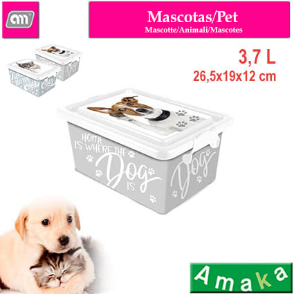 CAJA ORDENACION 3,7 L IML MASCOTAS [AMAKA]