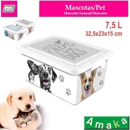 CAJA ORDENACION 7,5 L IML MASCOTAS [AMAKA]