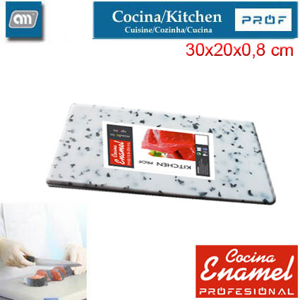TABLA CORTAR 30X20X0,8 CM GRANITO [ENAMEL PROF]